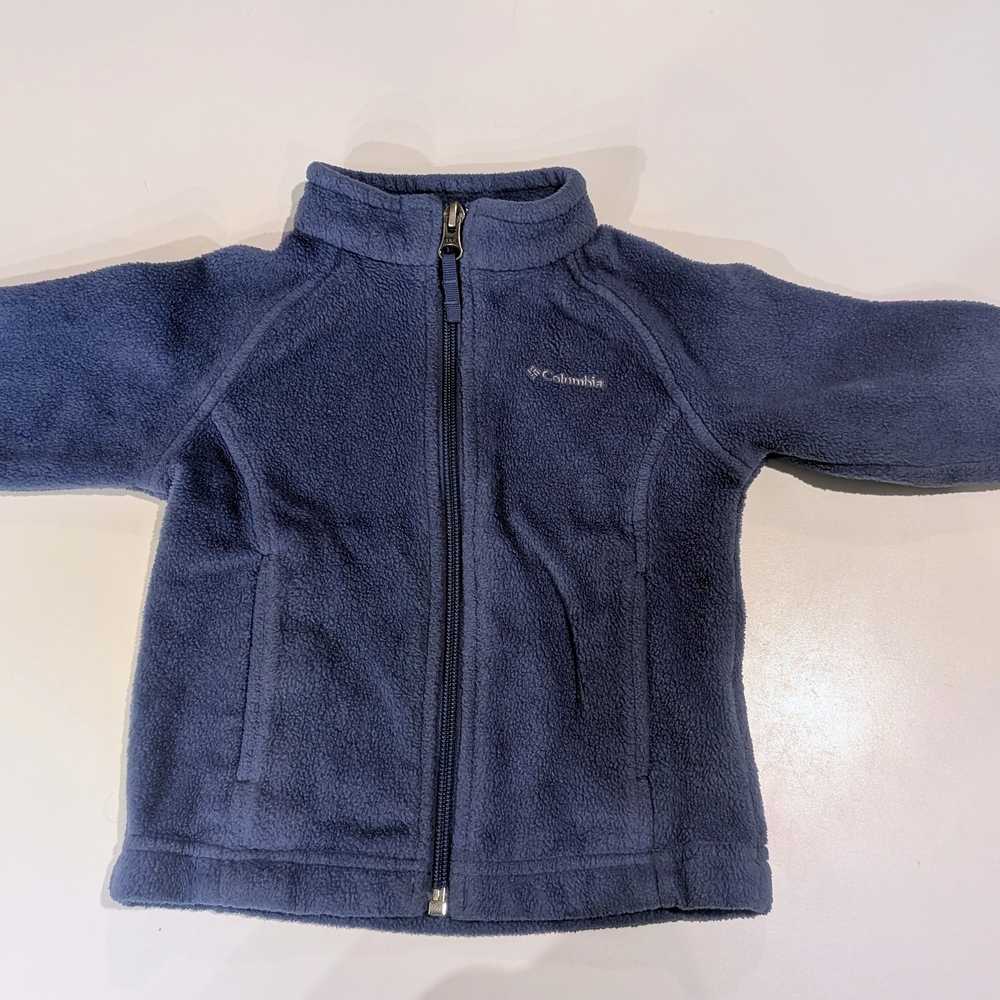 Columbia Blue Fleece Jacket